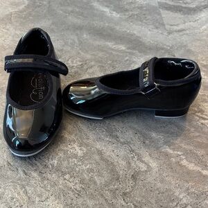 Revolution Girls Black Patent Mary Jane Dress Shoes